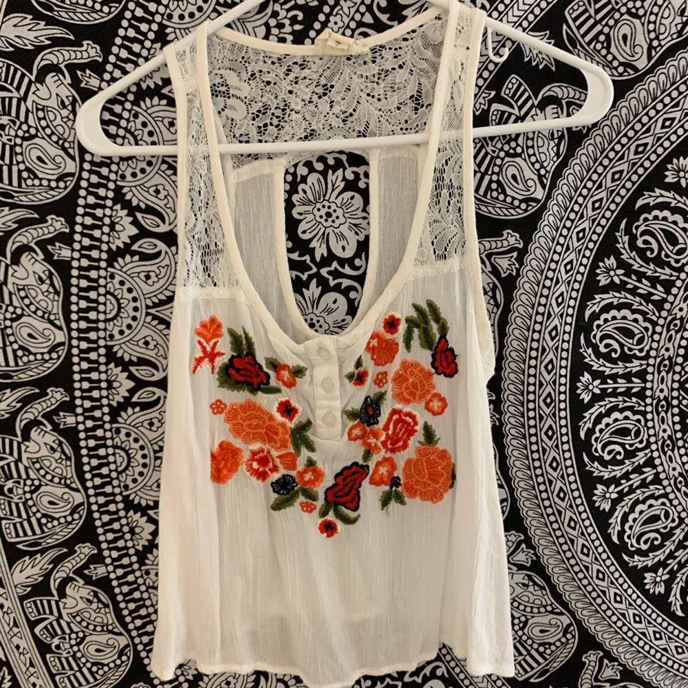 Floral PacSun Tank